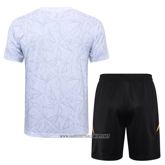 Tracksuit
 Real Madrid Short Sleeve
 2024-2025 White
 - Shorts

